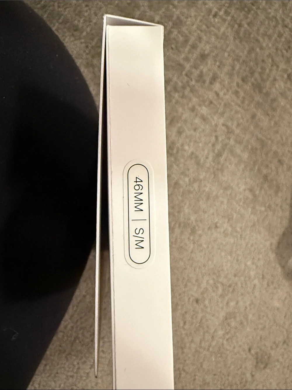 Apple Black Silicone Smartwatch Band